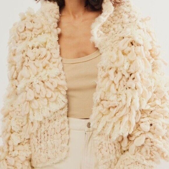 Free People Curly-Que Cardigan - size XS - Picture 3 of 10